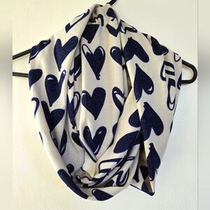 💕 Kim & Co heart soft infinity scarf